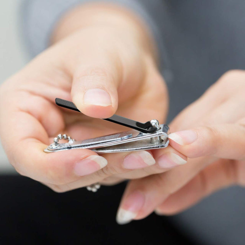 [Australia] - Nail Clippers With Nail File - Large Heavy Duty Curved Blades Fingernail & Toenail Clipper - Nail Cutter For Men And Women 