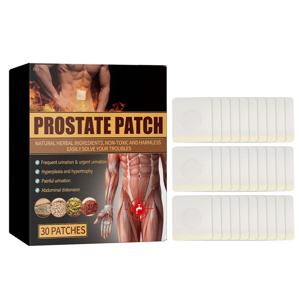 [Australia] - 30Pcs Prostatic Navel Patch, Prostate Care Patch Set, Male Prostate Health Treat 30Pcs Prostate Care Patch Set Discomfort Relieving Male Prostate Patch for Home 