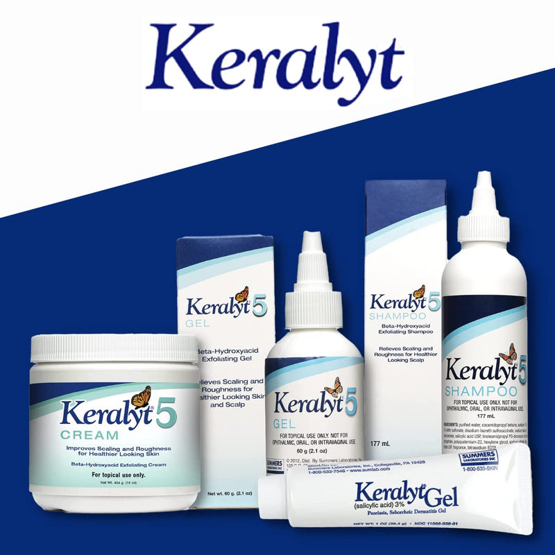 [Australia] - Keralyt 5 Psoriasis Cream - Full Body 5% Salicylic Acid Exfoliating Skin Lotion - Promotes Relief from Itchy, Redness, Dryness, Roughness, and Flakey Skin 5% Cream 