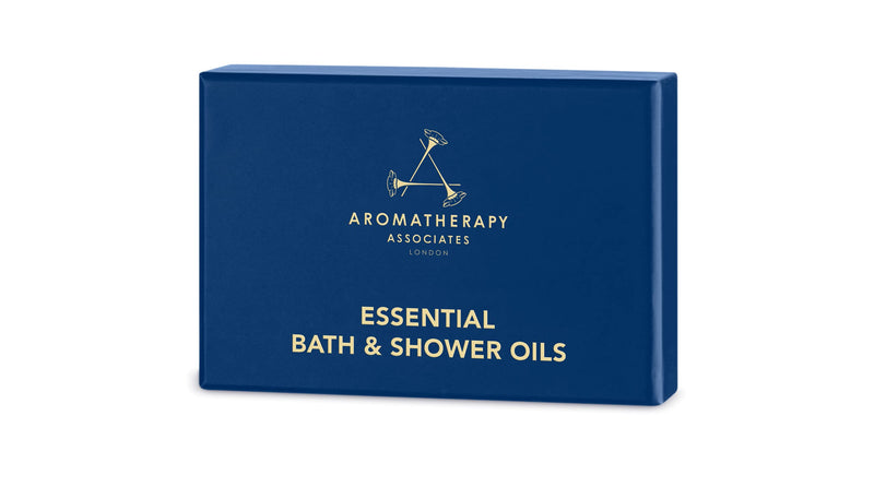 [Australia] - Aromatherapy Associates Gift Sets, Essential Bath & Shower Oil Gift Collection - 2X 9ml of Deep Relax, De-Stress Mind and Revive Morning Bath & Shower Oils. 