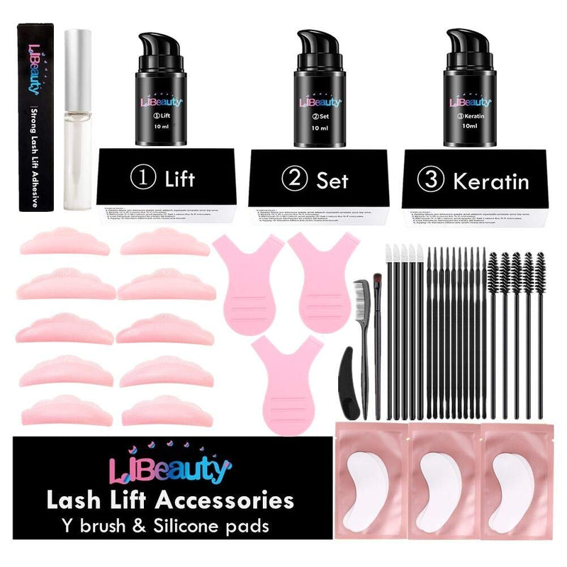 [Australia] - Libeauty Lash Lift Kit Eyelash Lifting Kit 3 Minutes Brow Lamination Kit DIY At Home Eyelash Perm Kit Professional Big 10 ml Airless Pump Big XL Airless Pump 