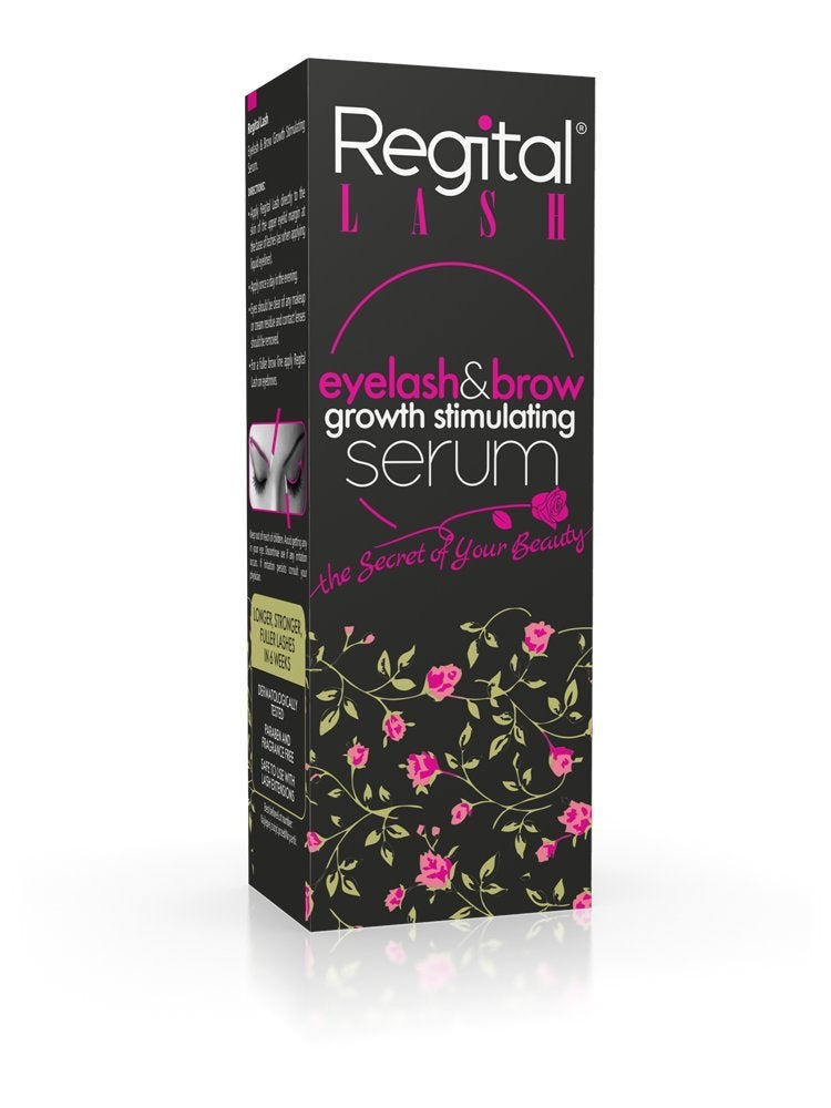 [Australia] - Regital LASH Eyelash & Brow Growth Stimulating Serum - Clinically Proven Formula - Only Natural Ingredients - Dermatologically Tested - 3 mL 