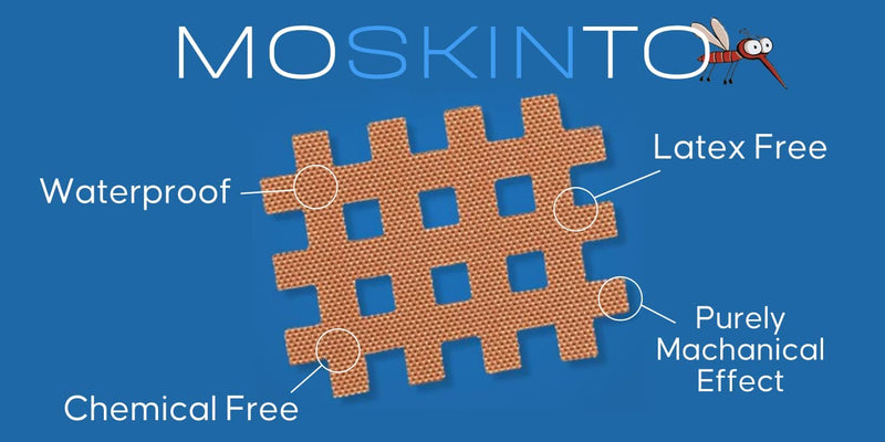 [Australia] - Moskinto: The Original Itch Relief Patch, 42 Patch Family Pack, Natural Insect Bite Relief from Mosquitos, Ticks, Sandflies, Midges, Instantly Reduces Swelling and Itching, Kid Friendly, Chemical Free 42 Count (Pack of 1) 