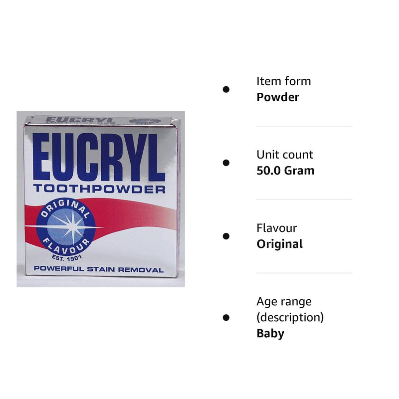 [Australia] - Eucryl Smokers Tooth Powder Original 50g 