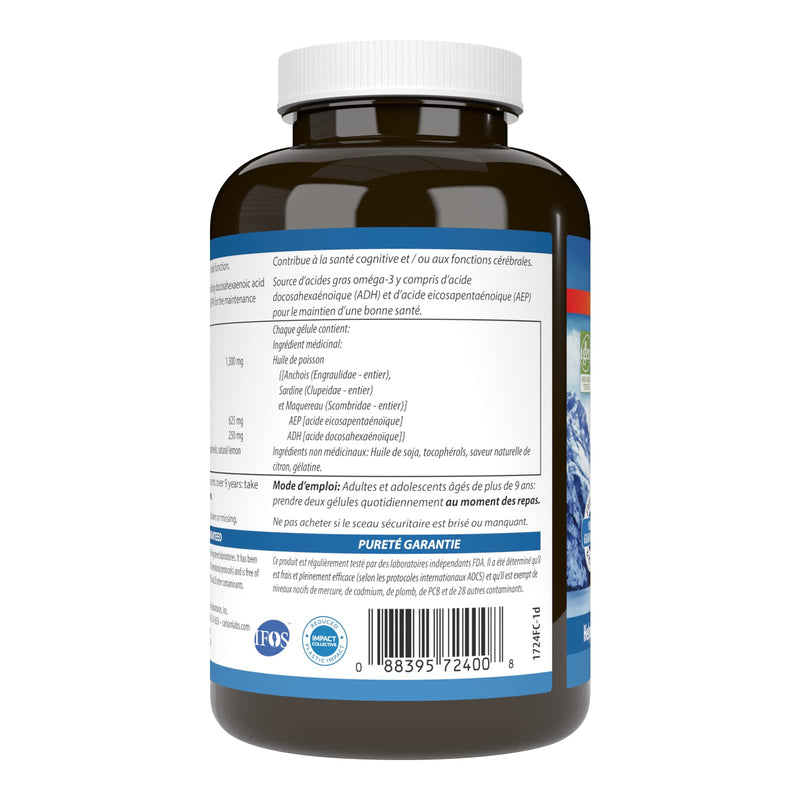 [Australia] - Carlson - Maximum Omega 2000, 2000 mg Omega-3 Fatty Acids Including EPA and DHA, Wild-Caught, Norwegian Fish Oil Supplement, Sustainably Sourced Fish Oil Capsules, Lemon, 90+30 Softgels 120 Count (Pack of 1) 