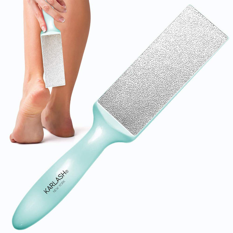 [Australia] - Karlash 2-Sided Nickel Foot File for Callus Trimming and Callus Removal, White (Pack of 2 (Mint)) 