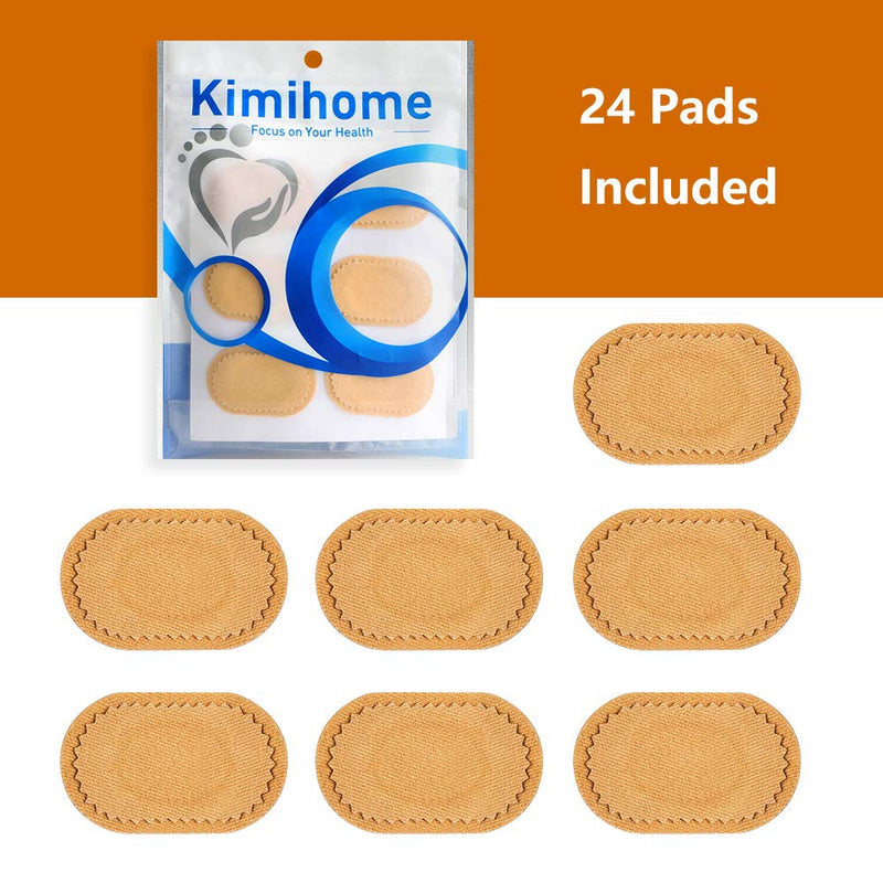 [Australia] - Kimihome Bunion Cushion Pads,24 Count Bunion Foot Protectors for Feet (Latex-Free), Stay in Place All Day - Strong Adhesive 