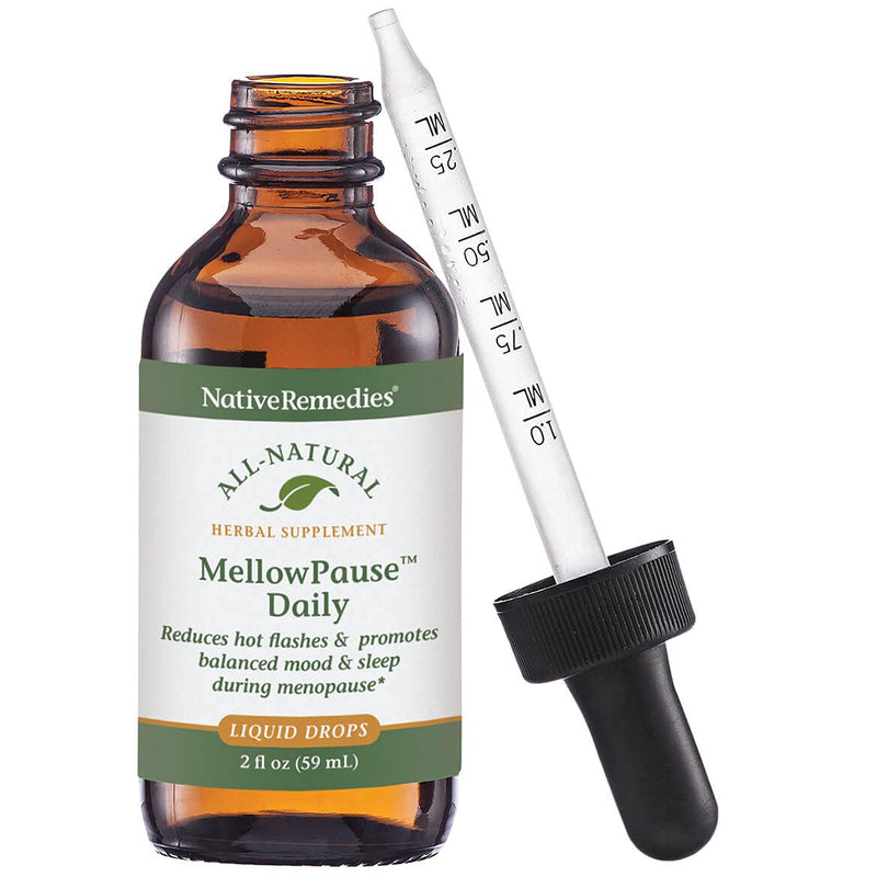 [Australia] - Native Remedies MellowPause - Natural Homeopathic Formula Helps Reduce Hot Flashes, Mood Swings, Sleeplessness and Night Sweats Mellowpause Daily 1pk 