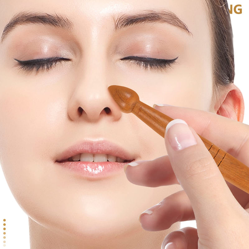 [Australia] - Wooden Acupressure Pen Reflexology Stick 3Pcs Manual Acupressure Pen Wooden Thai Massage Stick Trigger Point Massager Tool Deep Tissue Massage Rod for Men Women Body Feet Muscle 