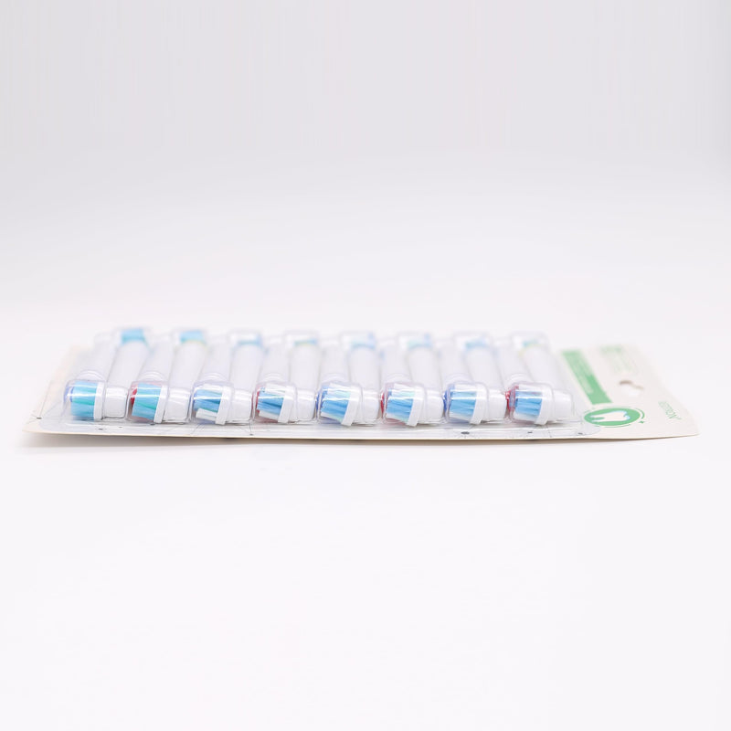 [Australia] - REDTRON Replacement Brush Heads, 16Pcs Toothbrush Heads, Works with Floss, Sensitive, Precision, Whitening White 