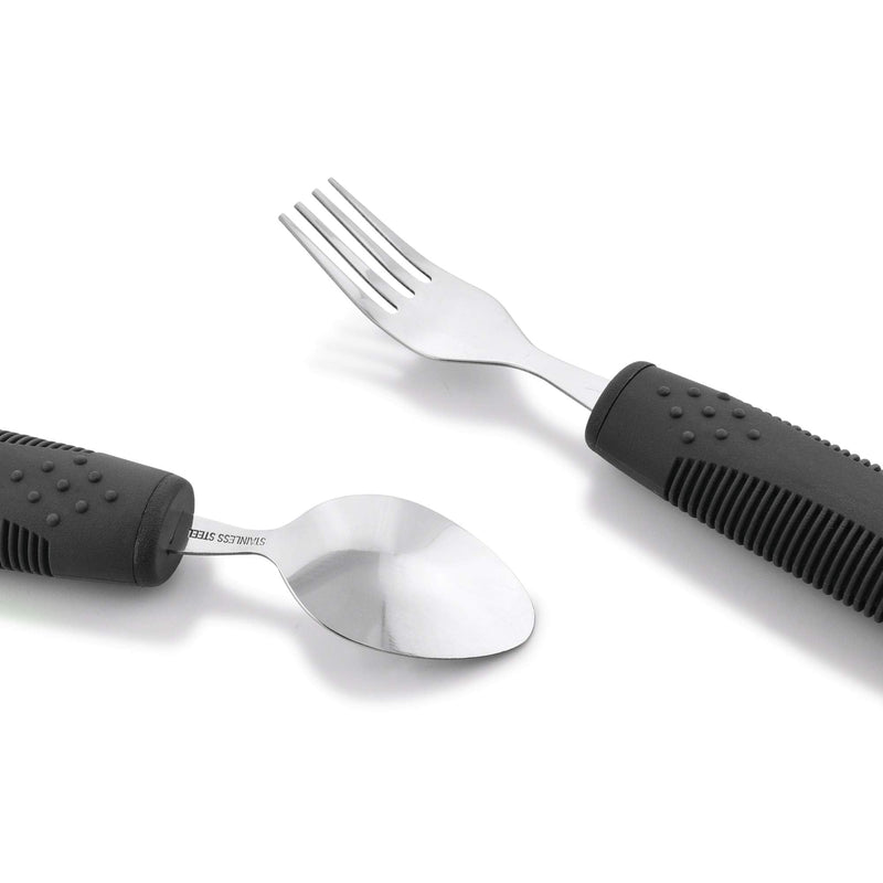 [Australia] - Celley Adaptive Utensils for Elderly, Arthritis, Parkinsons and Handicapped, Non-Weighted, 4 Pcs Set 