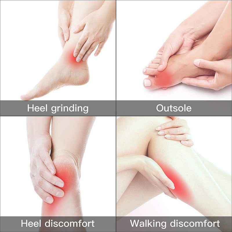[Australia] - 2020 New Heel Insoles, Shoe Insoles, Heel Cushions, Sponge Shoes Pads with High Heel Inserts for Loose Shoes, Metatarsal Pain, Arch Pain, Foot Pain, Heel Sore and Heel Spurs (Women 4.5-9.5) 