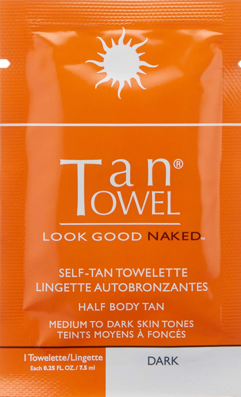 [Australia] - Tan Towel Half Body Tan Dark, 0.25 fl. oz. 
