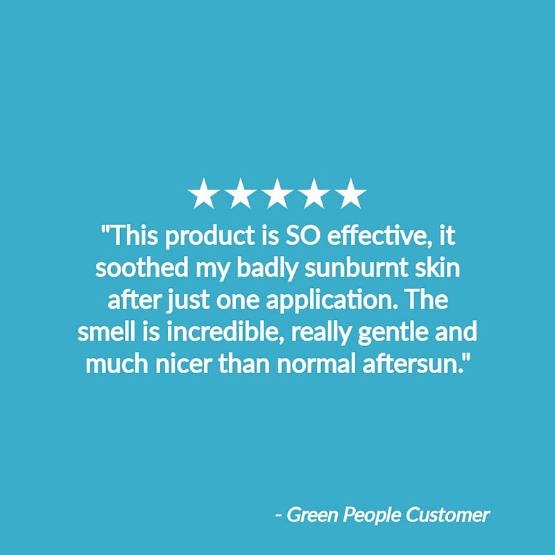 [Australia] - Green People Hydrating After Sun 100ml | Natural, Organic Aftersun Lotion | Travel Size for Hand Luggage | Hydrating Body Cream to Prolong Tan | Soothing Aloe Vera & Cooling Mint | Vegan, Cruelty Free 100 ml (Pack of 1) 