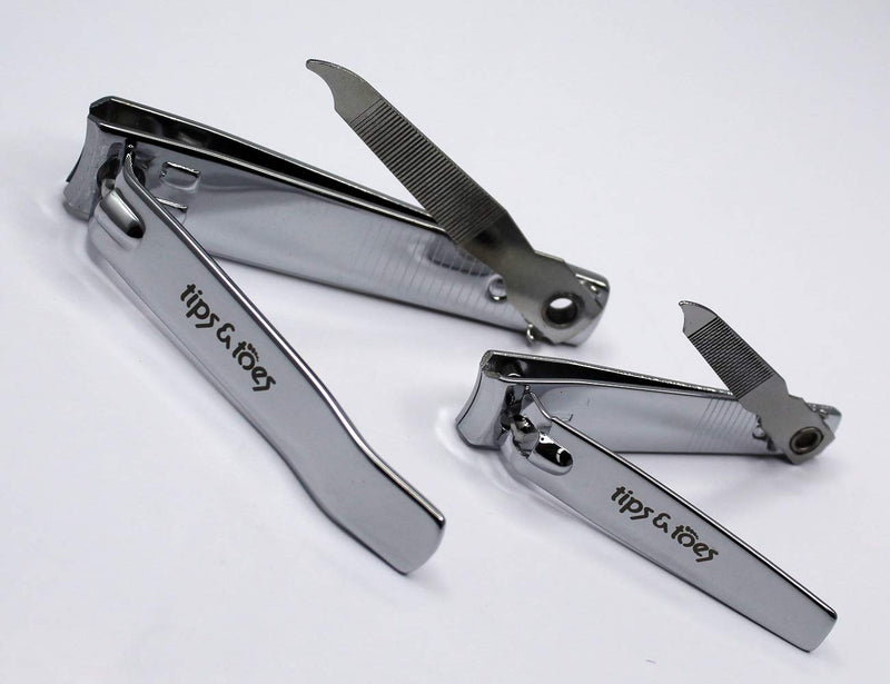 [Australia] - Tips&Toes Nail Clipper/Nipper/Cutter for Fingernail, Toenails and Thick Nails, Sharp and Durable Nail Clippers for Baby, Kids, Adults, Men, Women 