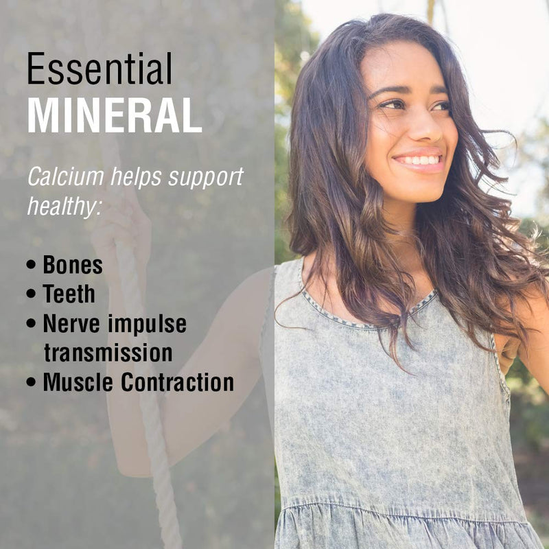 [Australia] - Solaray Calcium Hydroxyapatite 1000mg | Highly Advanced Calcium Supplement to Help Support Healthy Bones & Teeth, Nerve & Muscle Function | 120 Caps 