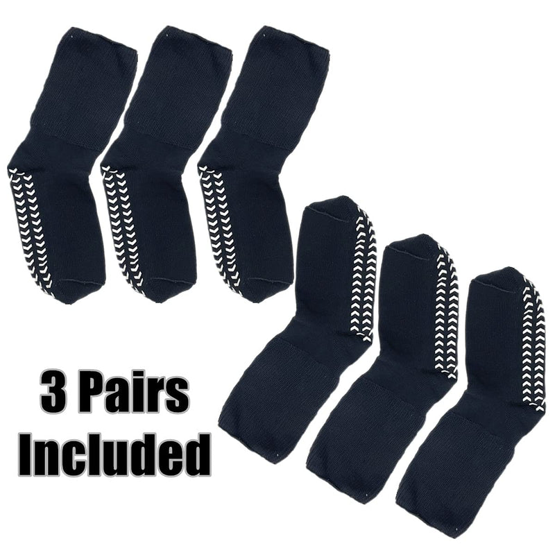 [Australia] - Extra Width Socks for Lymphedema & Diabetic, Bariatric Sock Stretches up to 30" for Swollen Feet(3 Pairs) 