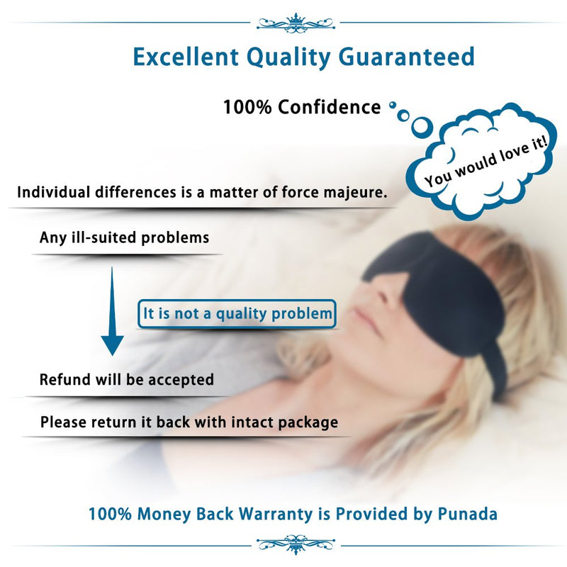 [Australia] - Eye Mask, Sleep Mask for Men Women, Eye Cover for Sleeping 3D Contoured 100% Blackout Patented New Design Eye Mask with Free Ear Plugs and Carry Pouch Black 2 Count (Pack of 1) 