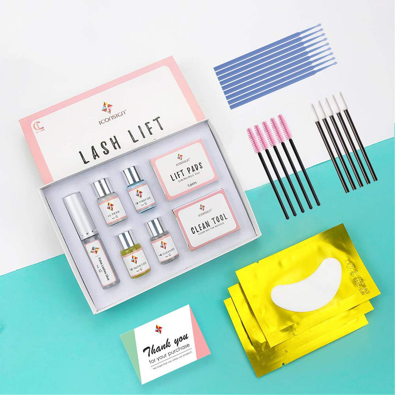 [Australia] - Lash Lift For Perming, Curling and Lifting Eyelashes | Semi Permanent Salon Grade Supplies For Beauty Treatments | Includes Eye Shields, Pads and Accessories 