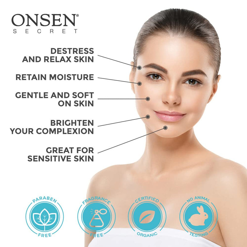 [Australia] - Onsen Secret Japanese Aloe Vera Face Wash - Premium Nightly Facial Cleanser for Makeup Removal, Heals Dry & Sensitive Skin, Hyaluronic Acid, Curry Leaf Oil, Vitamin C & E, Gel Cleanser Aloe Gel Cleanser 150 ml 