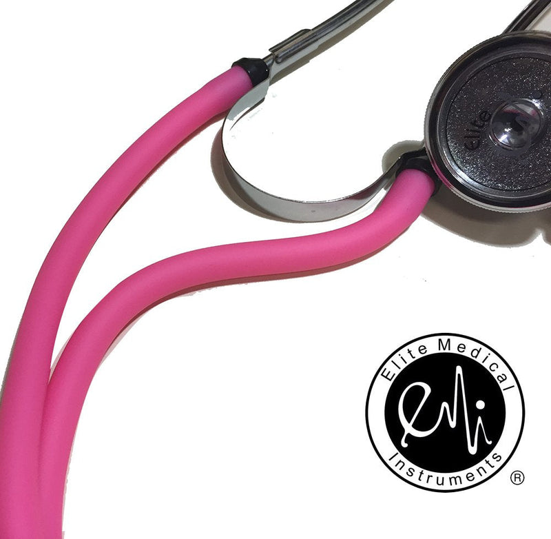 [Australia] - EMI Professional Deluxe Sprague Rappaport Dual Head Stethoscope - Hot Pink #112 