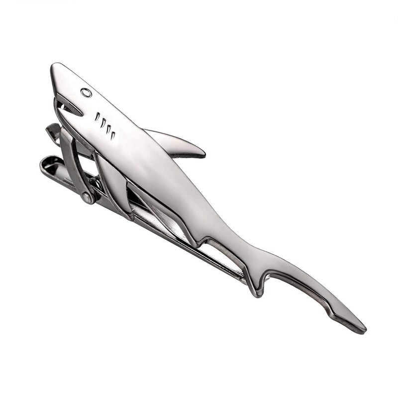 [Australia] - Yoursfs Shark Tie Clips for Men Novelty Tie Accessories Novelty Tie Bars Great Gift for Man 