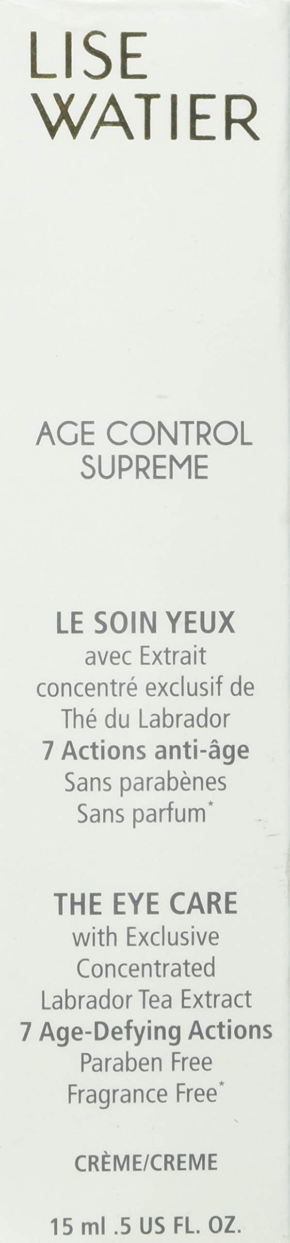 [Australia] - Lise Watier Age Control Supreme The Eye Care, 0.5 fl oz 