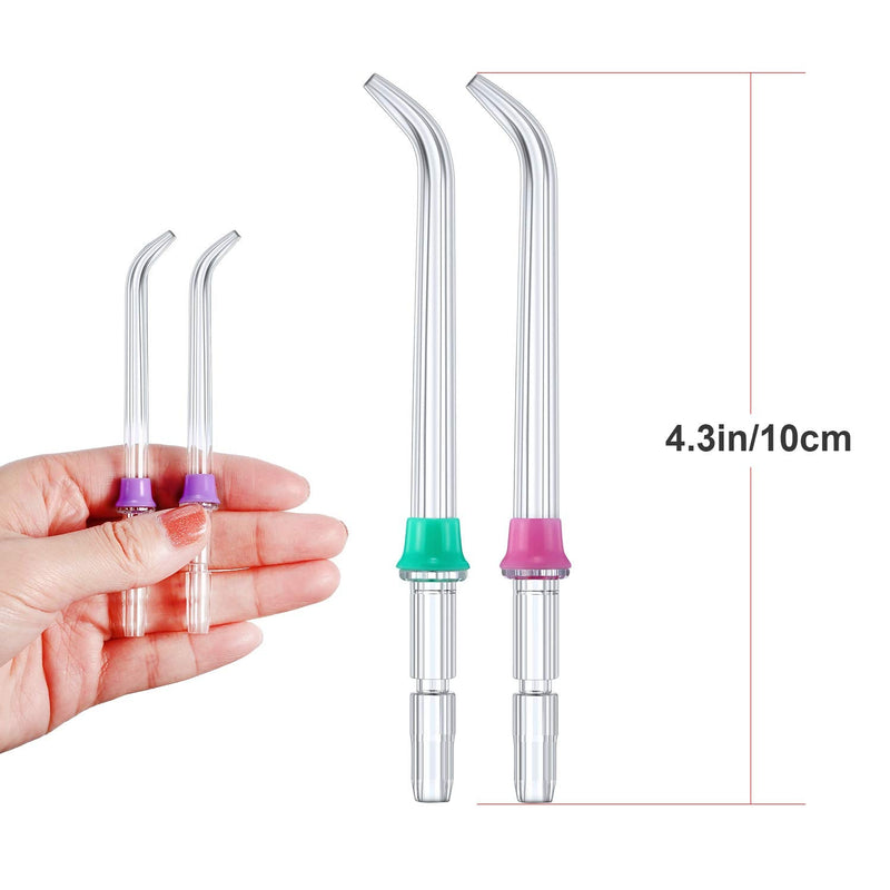 [Australia] - Frienda Replacement Classic Jet Tips Dental Water Jet Nozzle Accessories Compatible with Waterpik Water Flossers (Like WP-100) and Other Oral Irrigators (6 Pieces) 