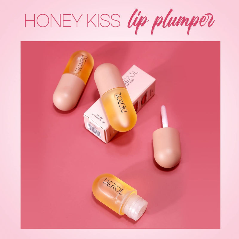 [Australia] - Cocalaku Lip Plumper, lip plumping lip gloss, Natural Lip Plumper, Derol Lip Plumper Set, Lip Enhancer Make Lips Fuller and Moisturizing, 5.5ml 