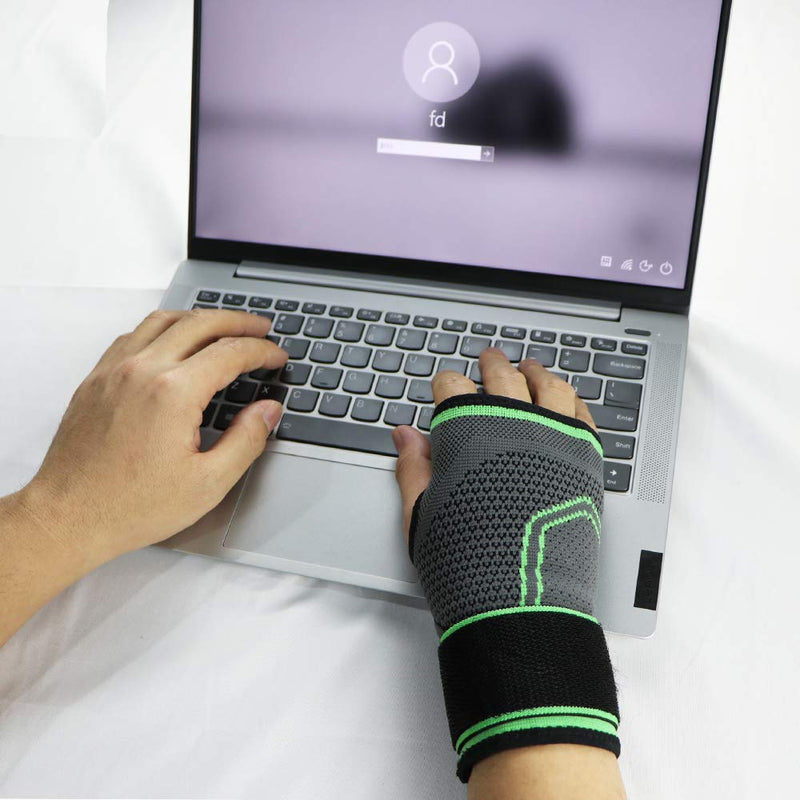 [Australia] - Carpal Tunnel Wrist Brace, for Carpal Tunnel Syndrome, Wrist Pain/Strain, Fatigue and Arthritis, Wrist Brace Men and Women, Adjustable Strap, Suitable for Left and Right Hands Support Sleeves (Large) Large 