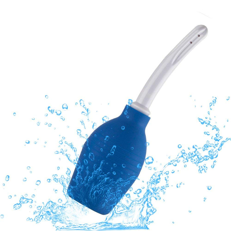 [Australia] - Careforyou Anal Douche Enema Bulb Vaginal Douche Enema Cleaner for Women’s or Man’s Health (Blue) Blue 