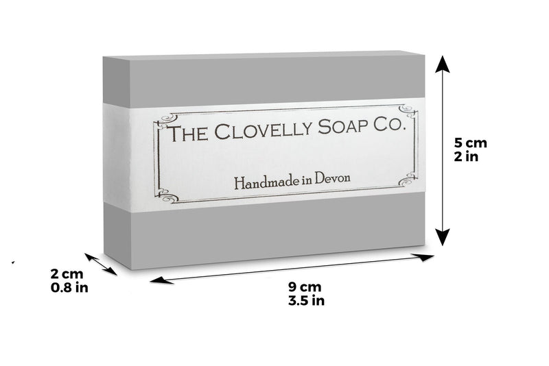 [Australia] - Clovelly Soap Co Natural Handmade Bergamot Lemongrass and Lime Soap Bar for all Skin Types 100g 