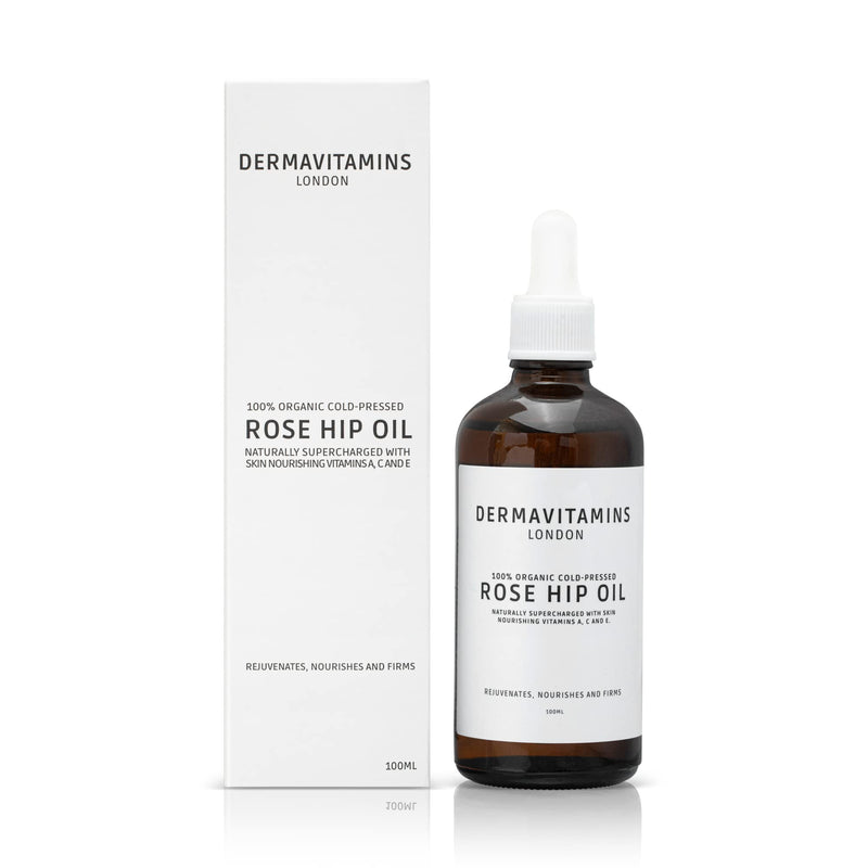 [Australia] - DermaVitamins 100% Organic Cold-Pressed Rose Hip Oil (100ml) 100 ml 
