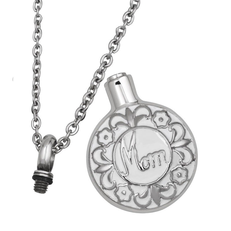 [Australia] - Sug Jasmin Flowers Mom Ashes Necklace Cremation Urn Memorial Jewelry 