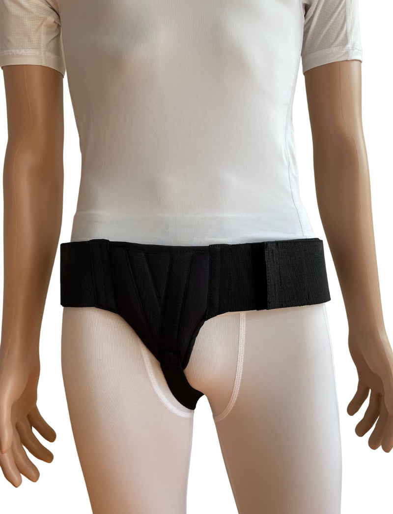 [Australia] - Hernia Gear Right Side Inguinal Hernia Groin Belt Black (XL 44-48) XL 44-48 