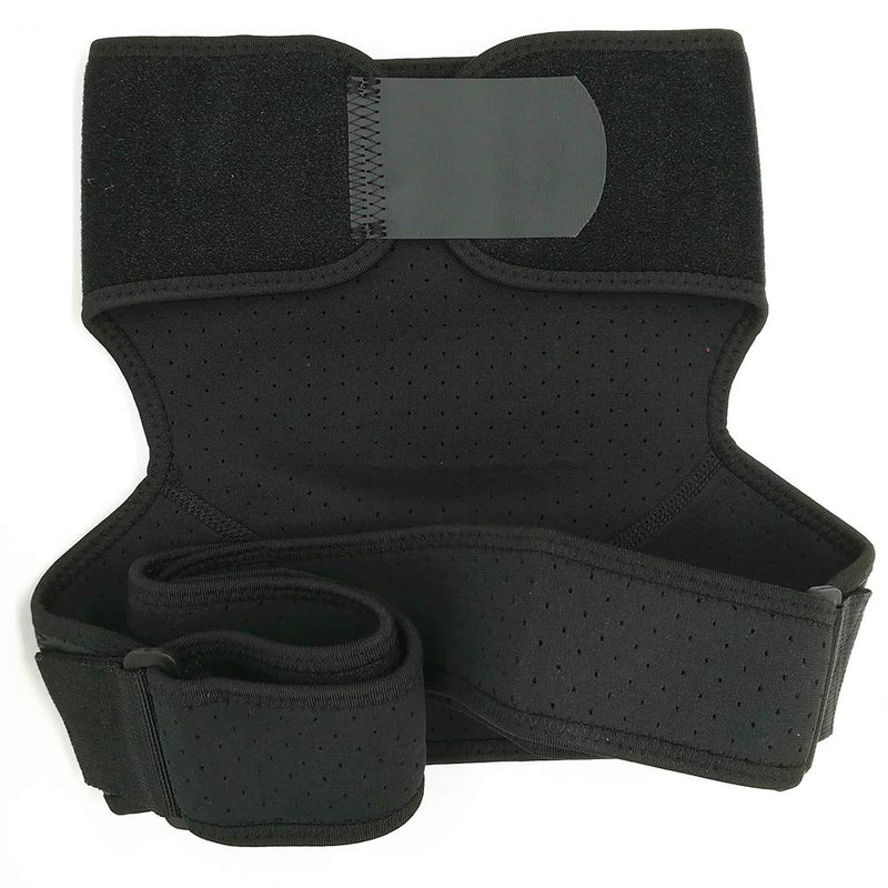 [Australia] - Shoulder Support Brace with Pressure Pad for Men Women, Adjustable Shoulder Brace for Torn Rotator Cuff, Tendonitis, Dislocation, AC Joint, Bursitis, Labrum Tear, Pain, Fits Right or Left Shoulder 