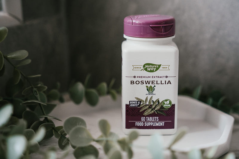 [Australia] - Nature's Way Boswellia Premium Extract - Helps to Keep Joints Flexible and Comfortable - Suitable for Vegetarians and Vegans - 60 Tablets 