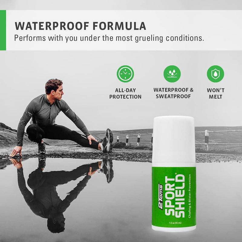 [Australia] - 2Toms Sport Shield Liquid Roll-On Chafing Protection 1.5 oz Colourless 