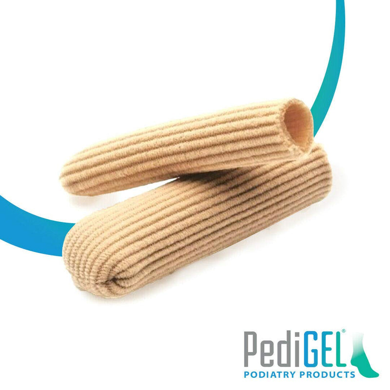 [Australia] - PediGel® - Medically Approved Polymer Gel Lined Digital Cap, Toe Protection and Relief from Corns - 4 Units - Medium 4 Count (Pack of 1) 