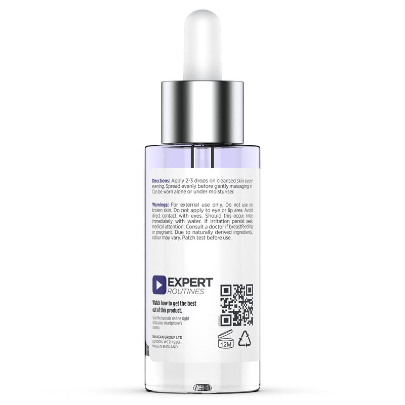 [Australia] - Procoal Midnight Rescue Elixir 30ml - Anti Ageing Face Serum For Soft, Supple, and Glowing Skin, Botanical Face Oil With Rosehip Oil, Evening Primrose & Squalane, Cruelty-Free, Made in UK 