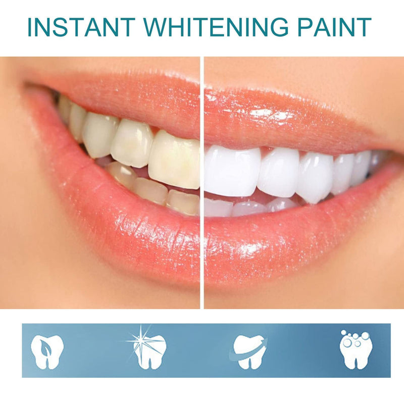 [Australia] - Whitening Tooth Paint, Tooth Polish Uptight White, Instant Whitening Paint for Teeth, Teeth Whitening Essence, Teeth Cleaning Serum for Tooth Polish Whitening Stain Removal (1PCS) 1PCS 