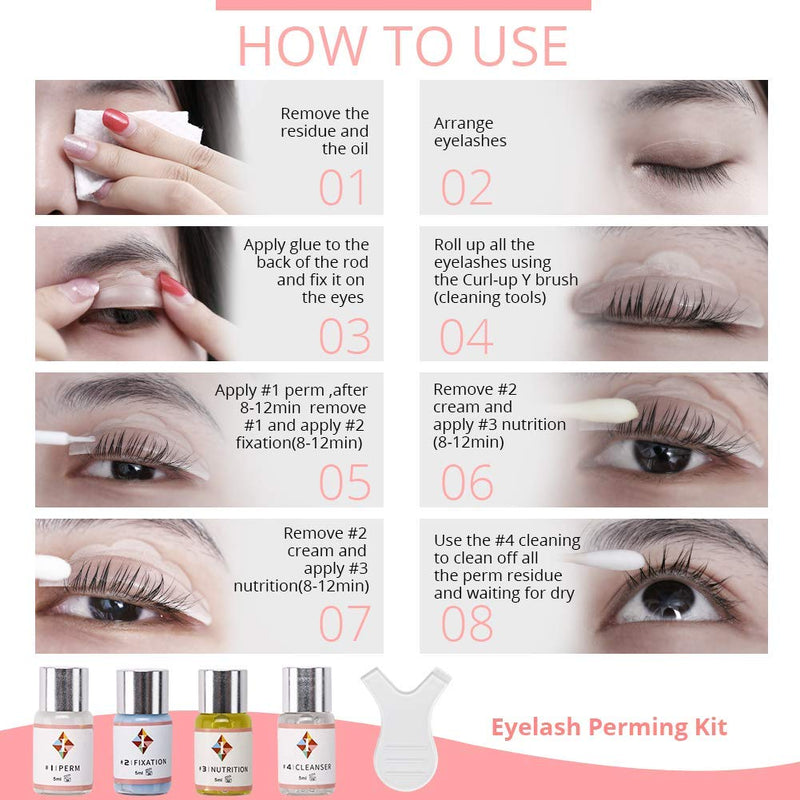 [Australia] - Lash Lift For Perming, Curling and Lifting Eyelashes | Semi Permanent Salon Grade Supplies For Beauty Treatments | Includes Eye Shields, Pads and Accessories 