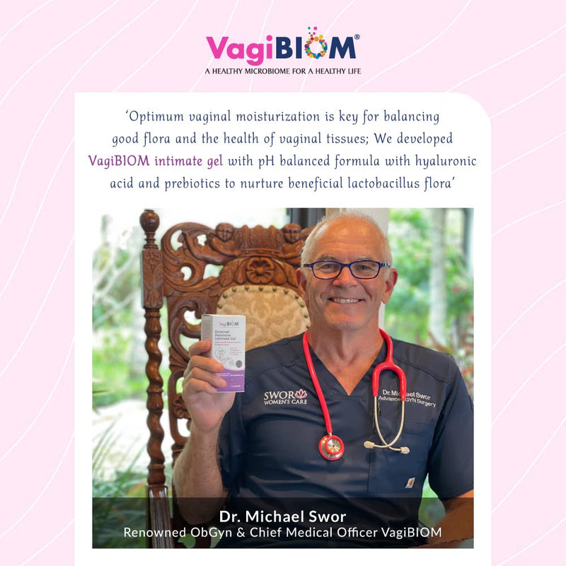 [Australia] - Biom Probiotics- VagiBiom Vaginal External Moisturizing Gel: Hyaluronic acid + Glutathione to moisturize and lightens vulvar darkening. 100% Natural Controls Dryness and lubricates tissues for intimacy, NO PARABENS. VEGAN FORMULA. Maintain Optimal pH, ... 