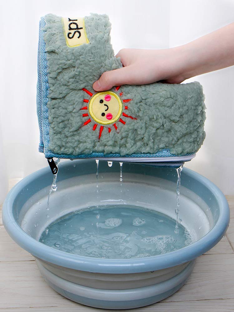 [Australia] - 2Pcs Universal Soft Home Toilet Seat Cushion with Hanging Loop Bathroom Soft and Warm Washable Toilet seat Cover Pads Green 