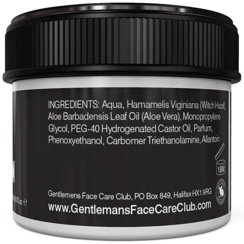 [Australia] - Post Shave Balm For Men - Gentlemans Face Care Club Vegan Friendly After Shave Gel With Witch Hazel + Aloe Vera Calms Sensitive Skin & Razor Burn Fast 