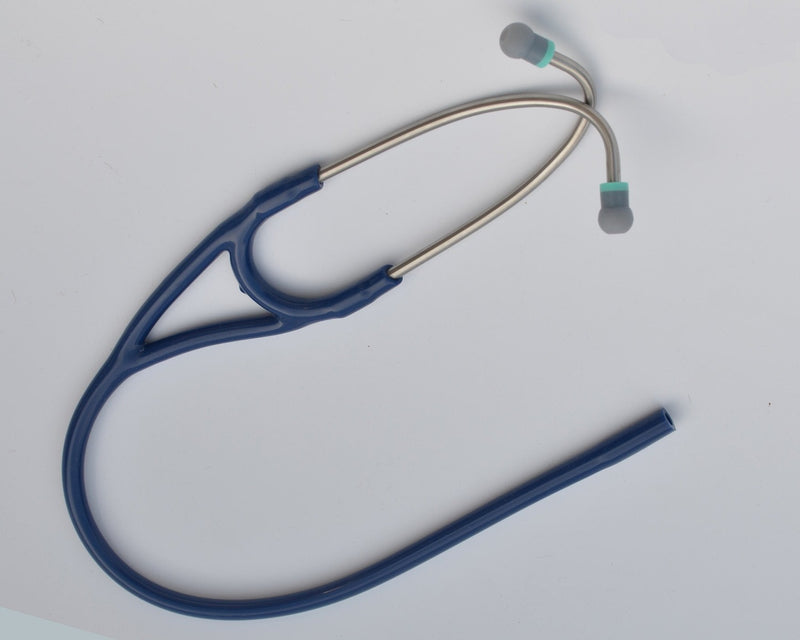 [Australia] - Replacement Tube (Dual Lumen binaurals) fits All Leading Brand Single-Head Cardiology Stethoscopes T72 Blue 