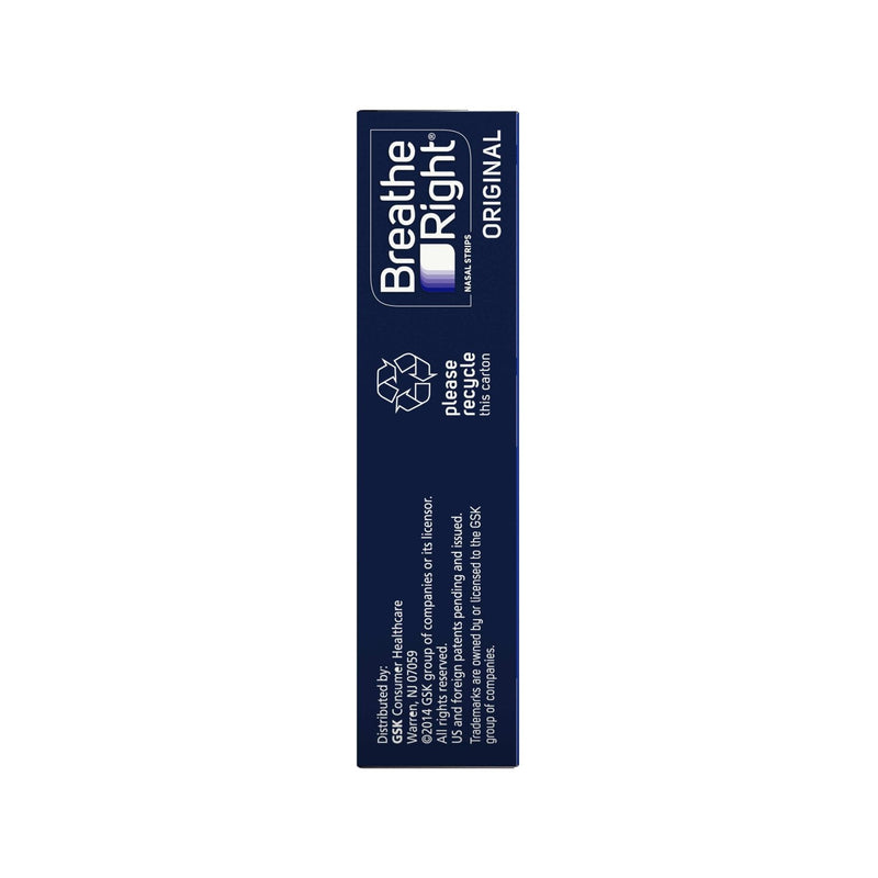 [Australia] - Breathe Right Original Nose Strips to Reduce Snoring and Relieve Nose Congestion, Tan, 30 Count (Packaging May Vary) 