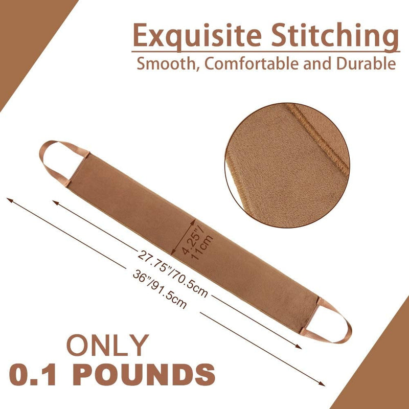 [Australia] - GAIYAH Self Tanning Mitt Applicator Kit, With Lotion Applicator For Back, Exfoliator Glove And Face Tan Mitt, Fake Tan Mitt, Self Tan Back Applicator - Set of 4 