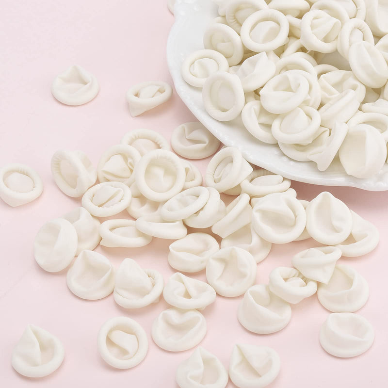 [Australia] - 300 Pcs Latex Finger Cots Small Latex Finger Cots White Disposable Latex Finger Cots Rubber for Injured Finger,Cracked Finger,Sports(White) 