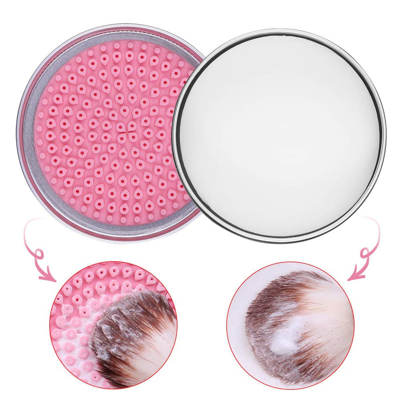 [Australia] - DUcare Makeup Brush Clean Set: Solid Soap Cleanser - Easy to Clean Blenders Brushes Shampoo Removes Shadow Color Cosmetic Colors for Daily Use Travel Set (Coconut Oil) 1PCS 